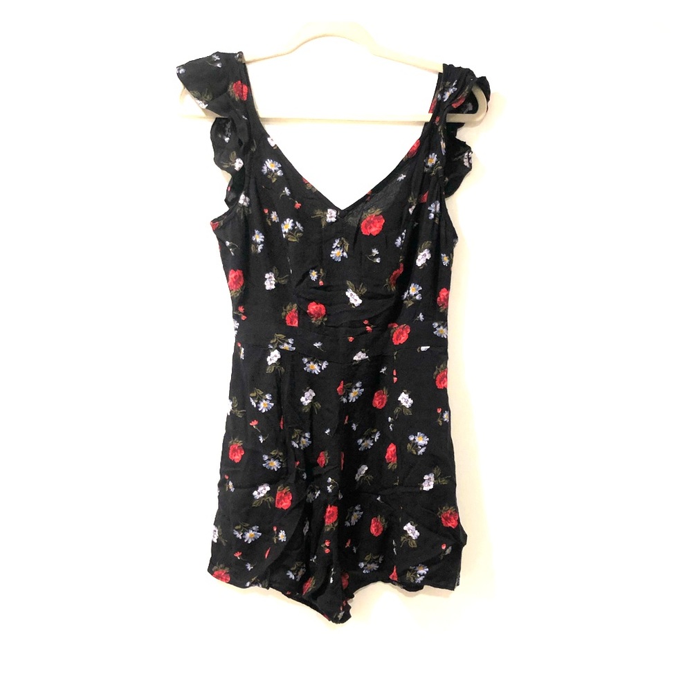 American Eagle Floral Romper